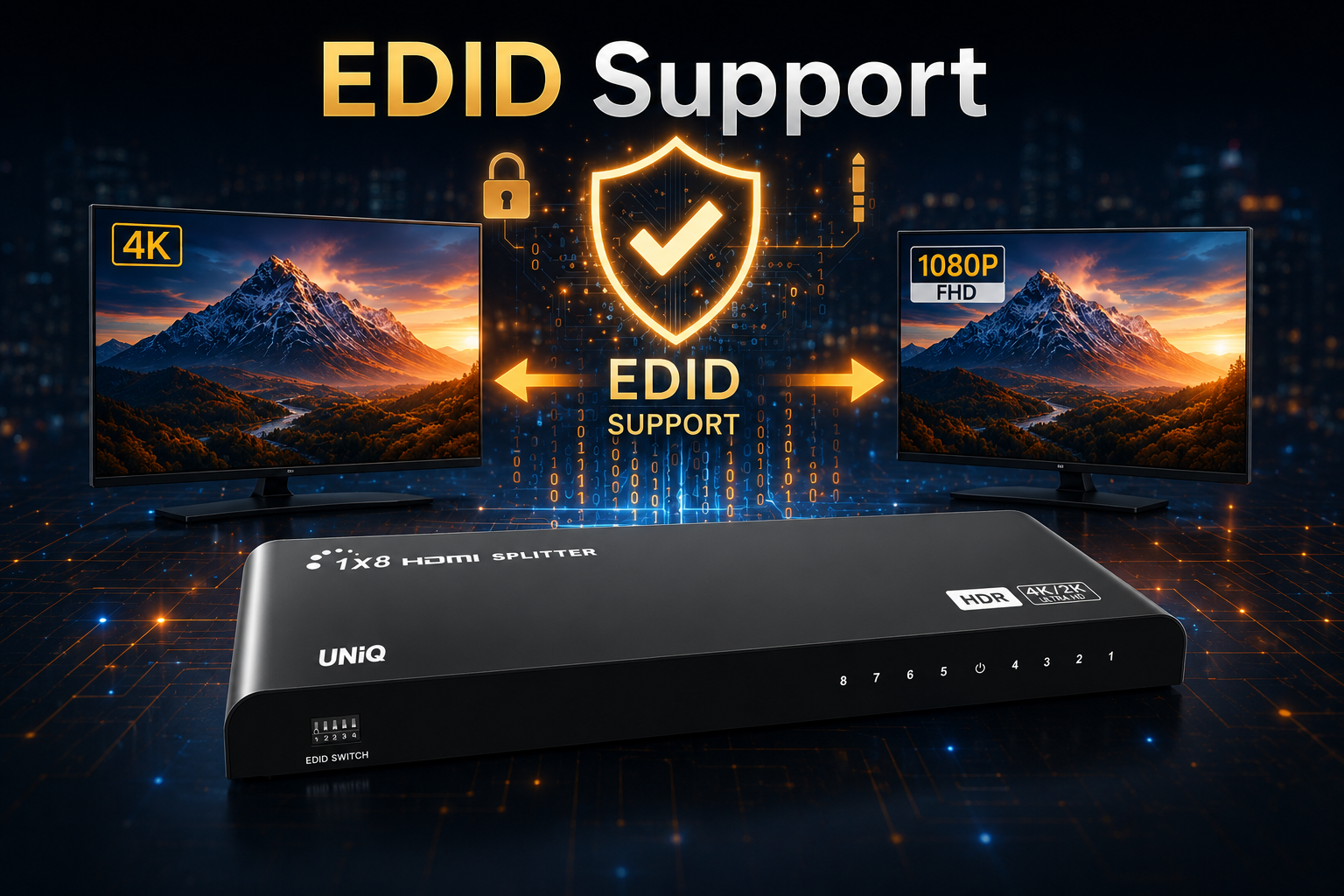 SP-18T-EDID - UNiQ Digital